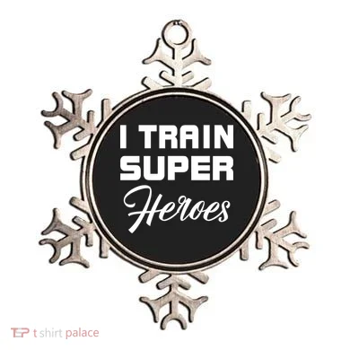I Train Super Heroes Ornament