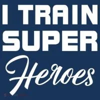 I Train Super Heroes Doggie Tank thumb 4