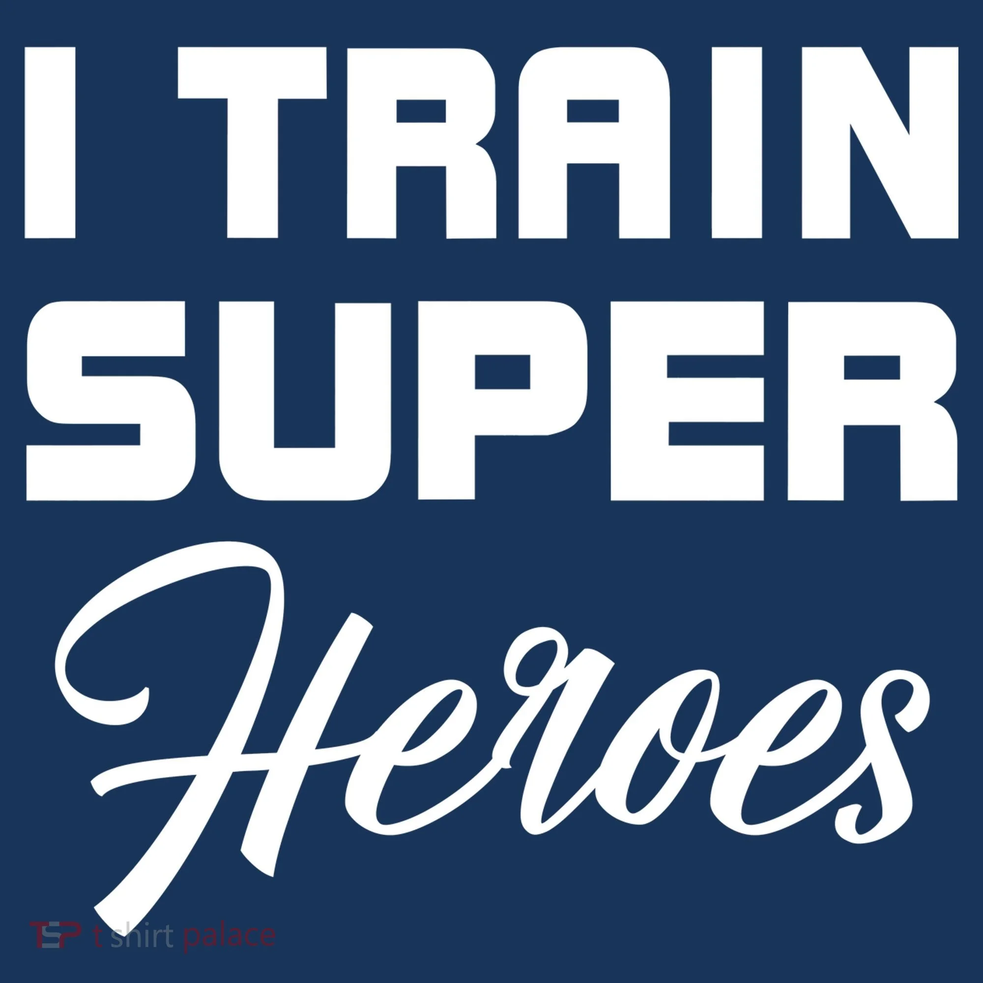 I Train Super Heroes Doggie Tank