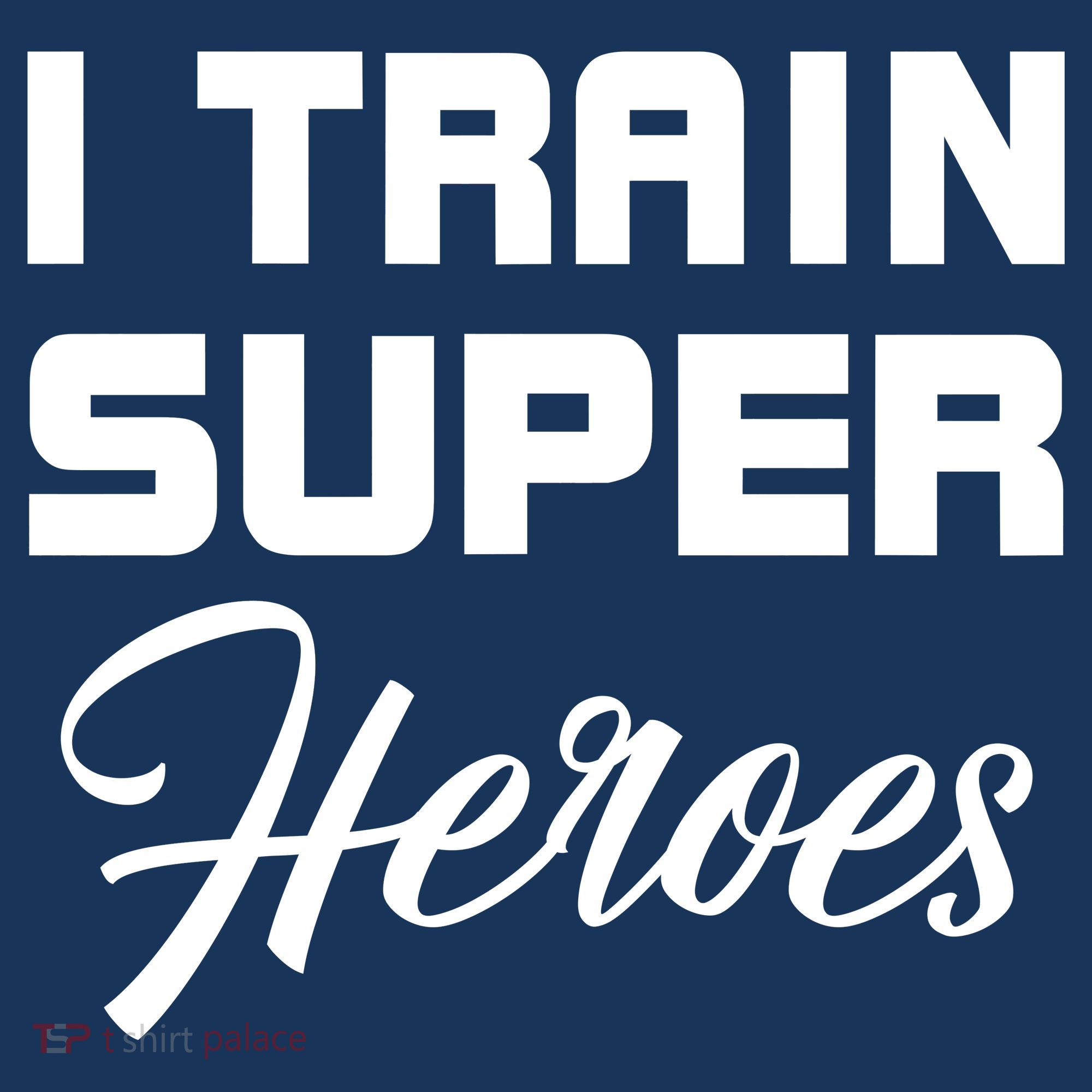 I Train Super Heroes Long Sleeve Shirt