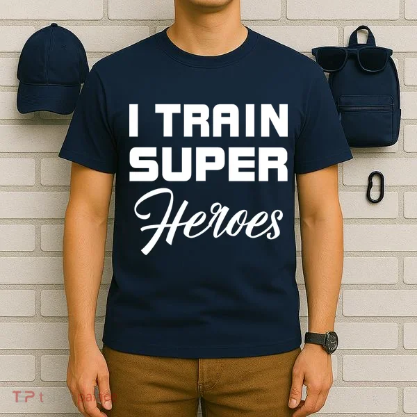 I Train Super Heroes T-Shirt