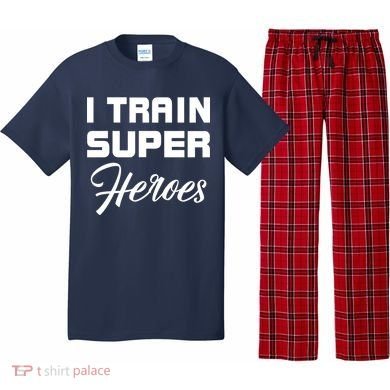 I Train Super Heroes Pajama Set
