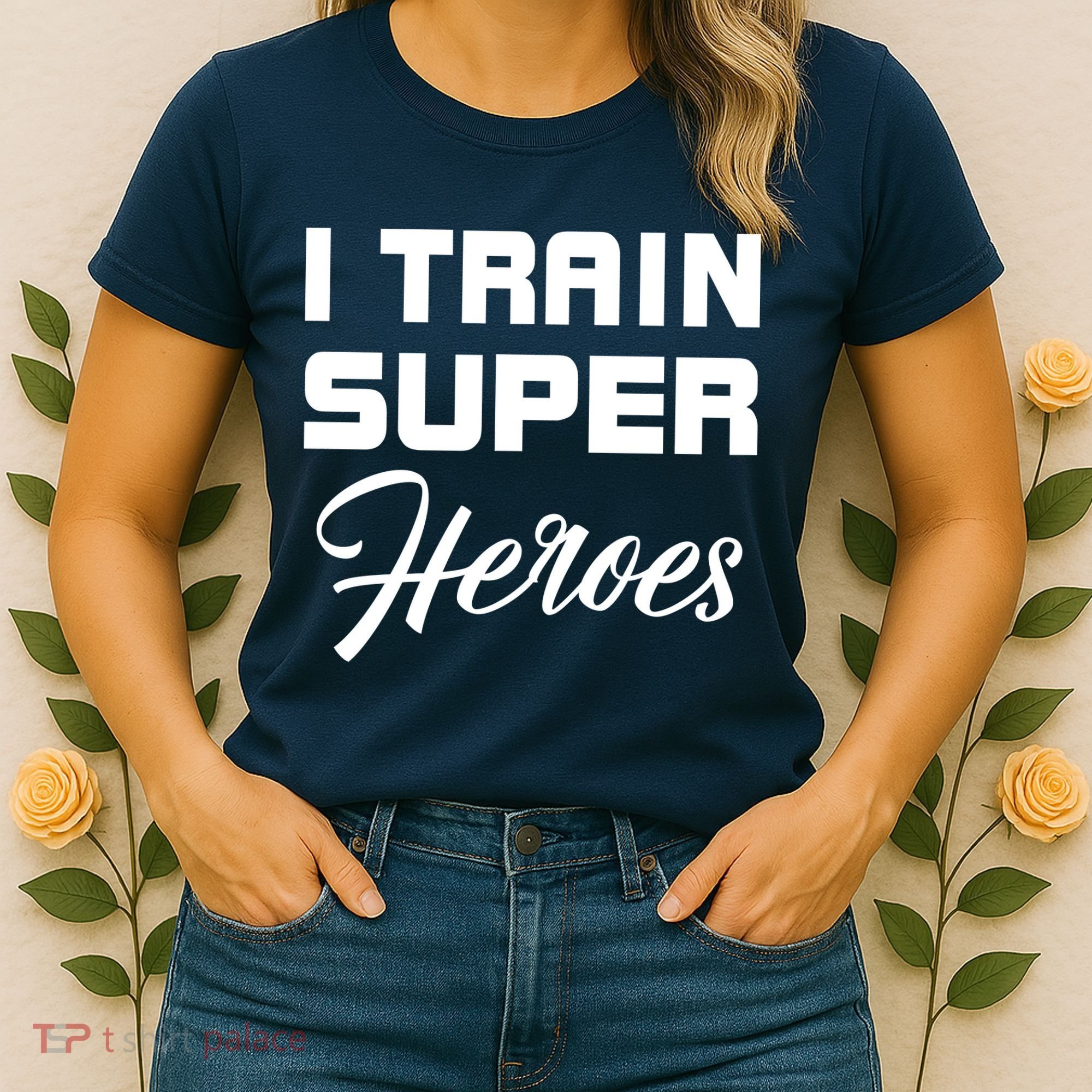 I Train Super Heroes Women's T-Shirt