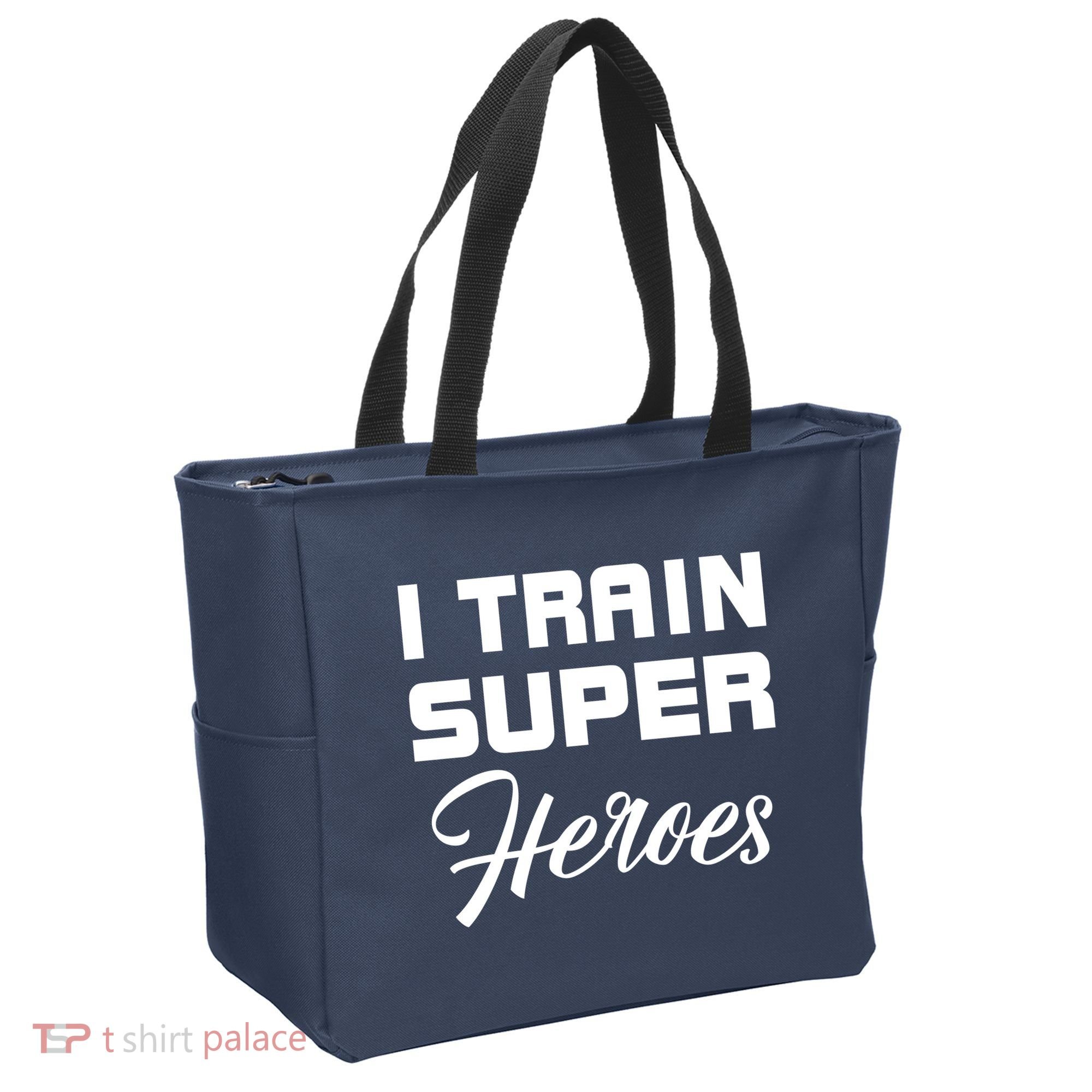 I Train Super Heroes Bag