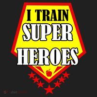 I Train Superheros Women's Sweatshirt thumb 2