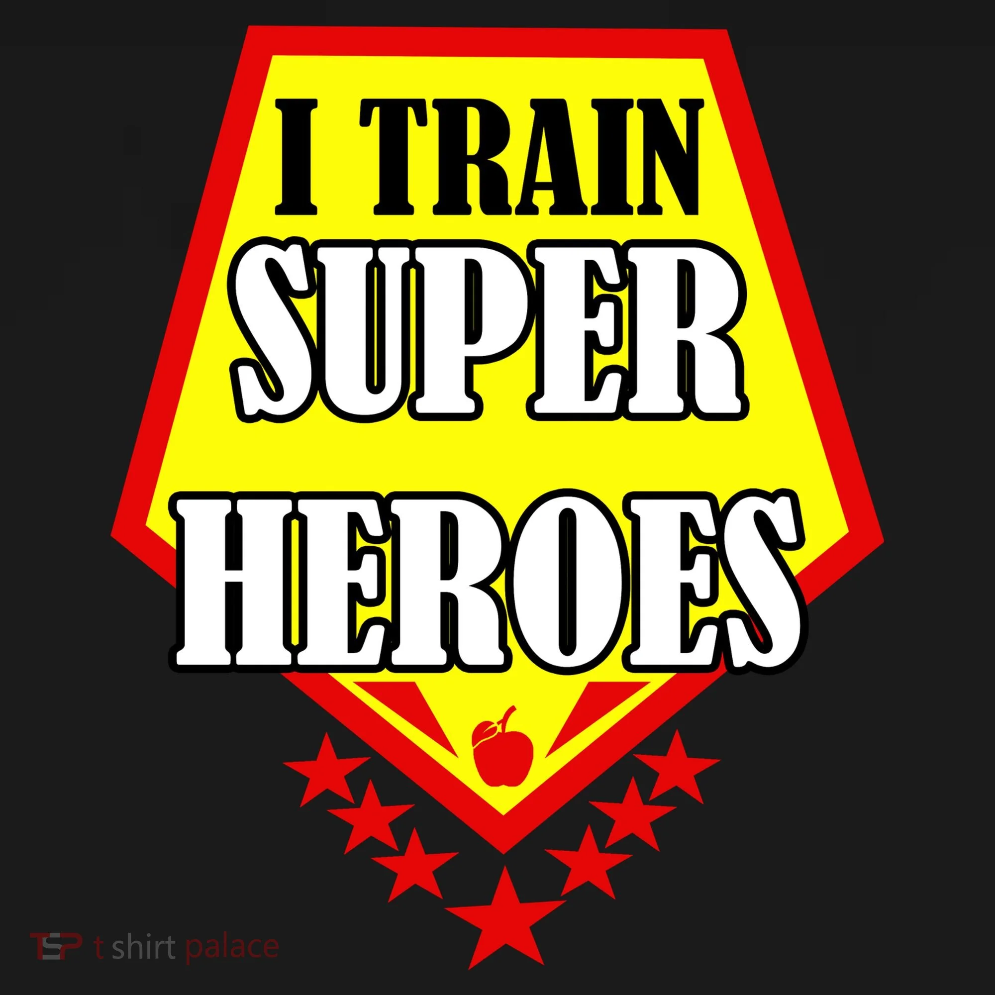 I Train Superheros Doggie Tank