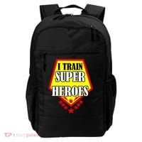 I Train Superheros Backpack thumb 0