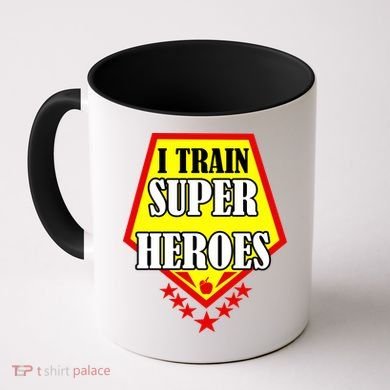I Train Superheros Coffee Mug
