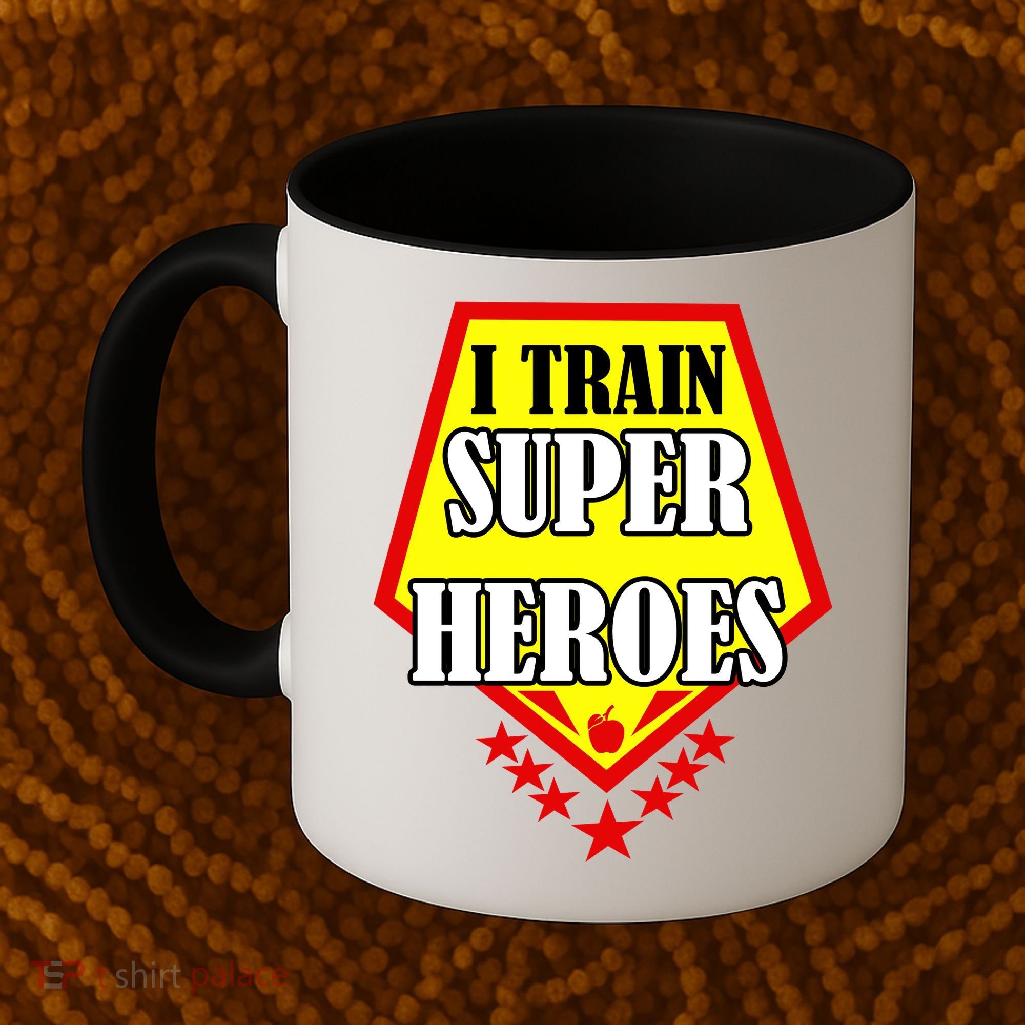 I Train Superheros Coffee Mug
