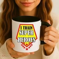 I Train Superheros Coffee Mug thumb 3