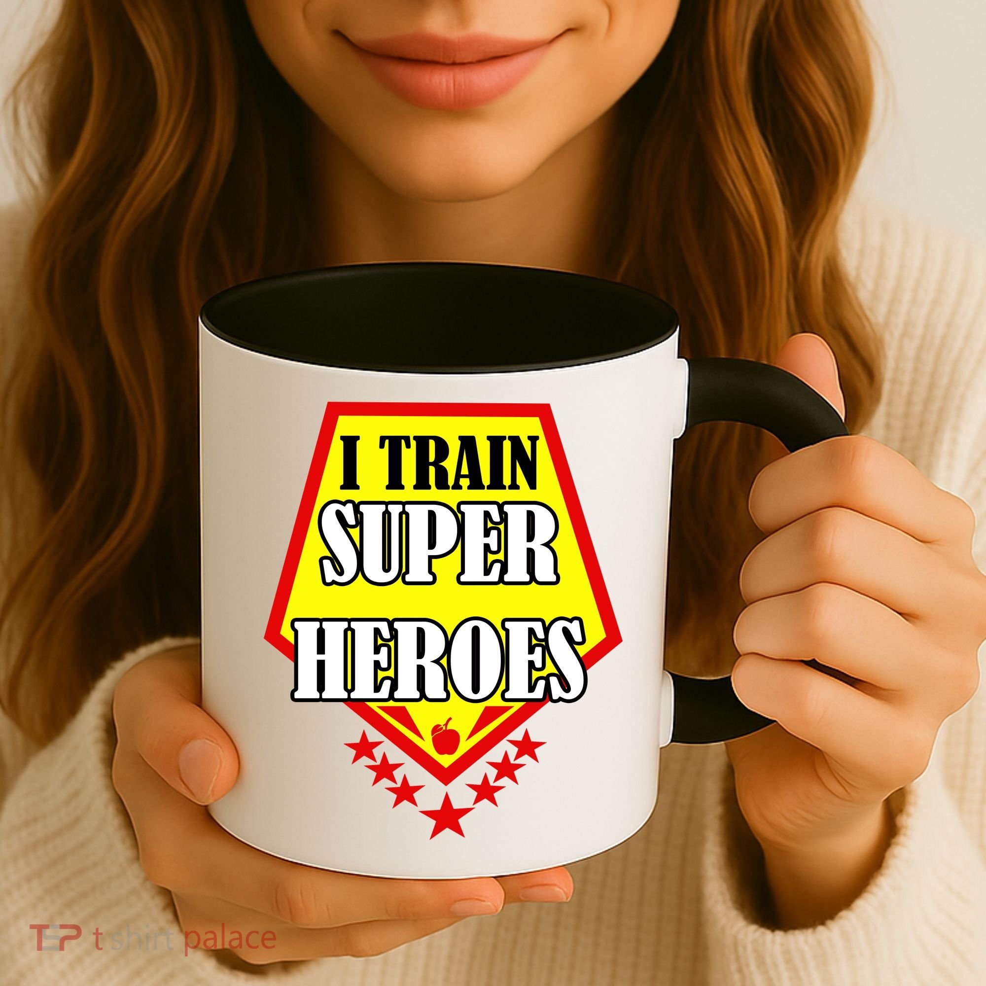 I Train Superheros Coffee Mug