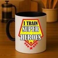I Train Superheros Coffee Mug thumb 4