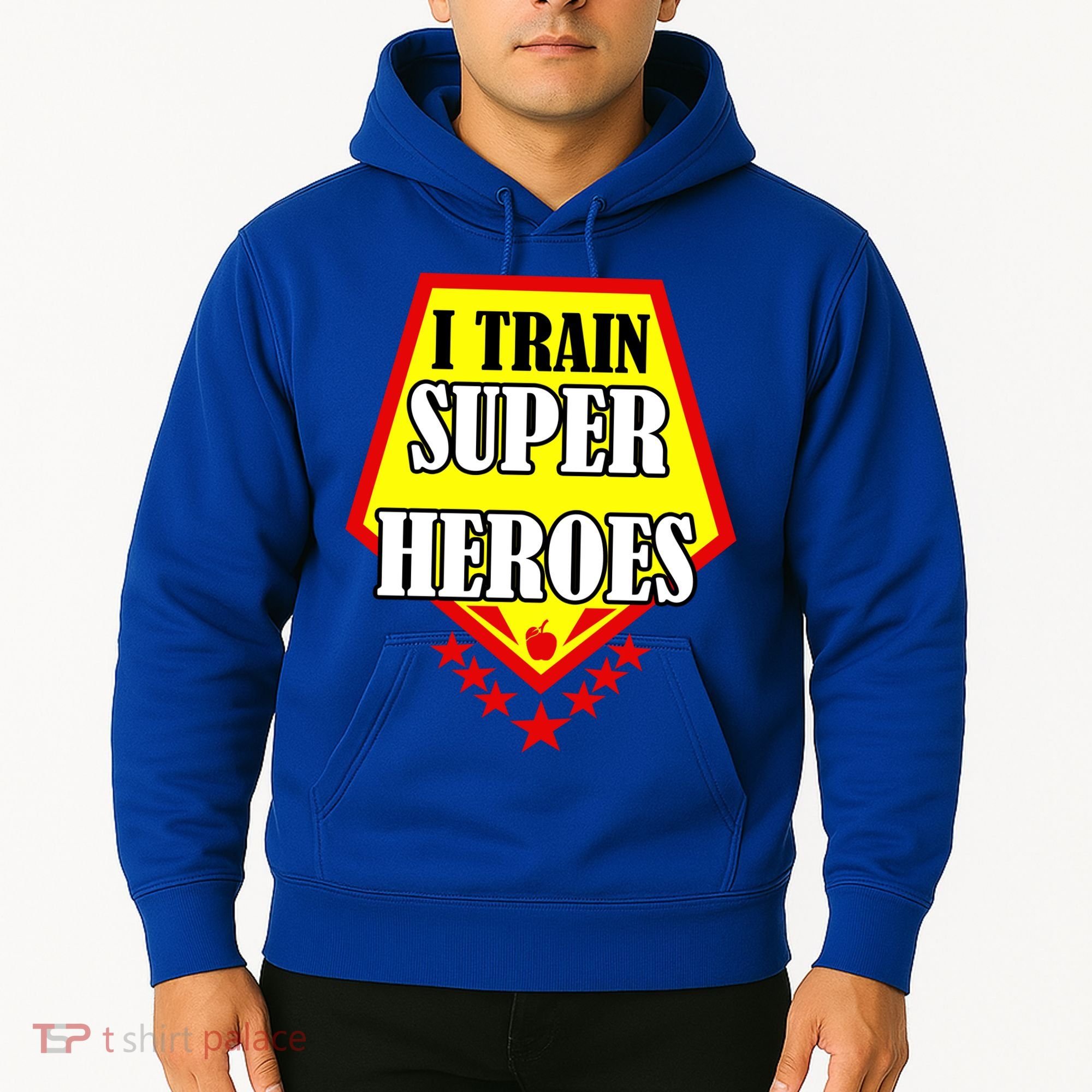 I Train Superheros Hoodie
