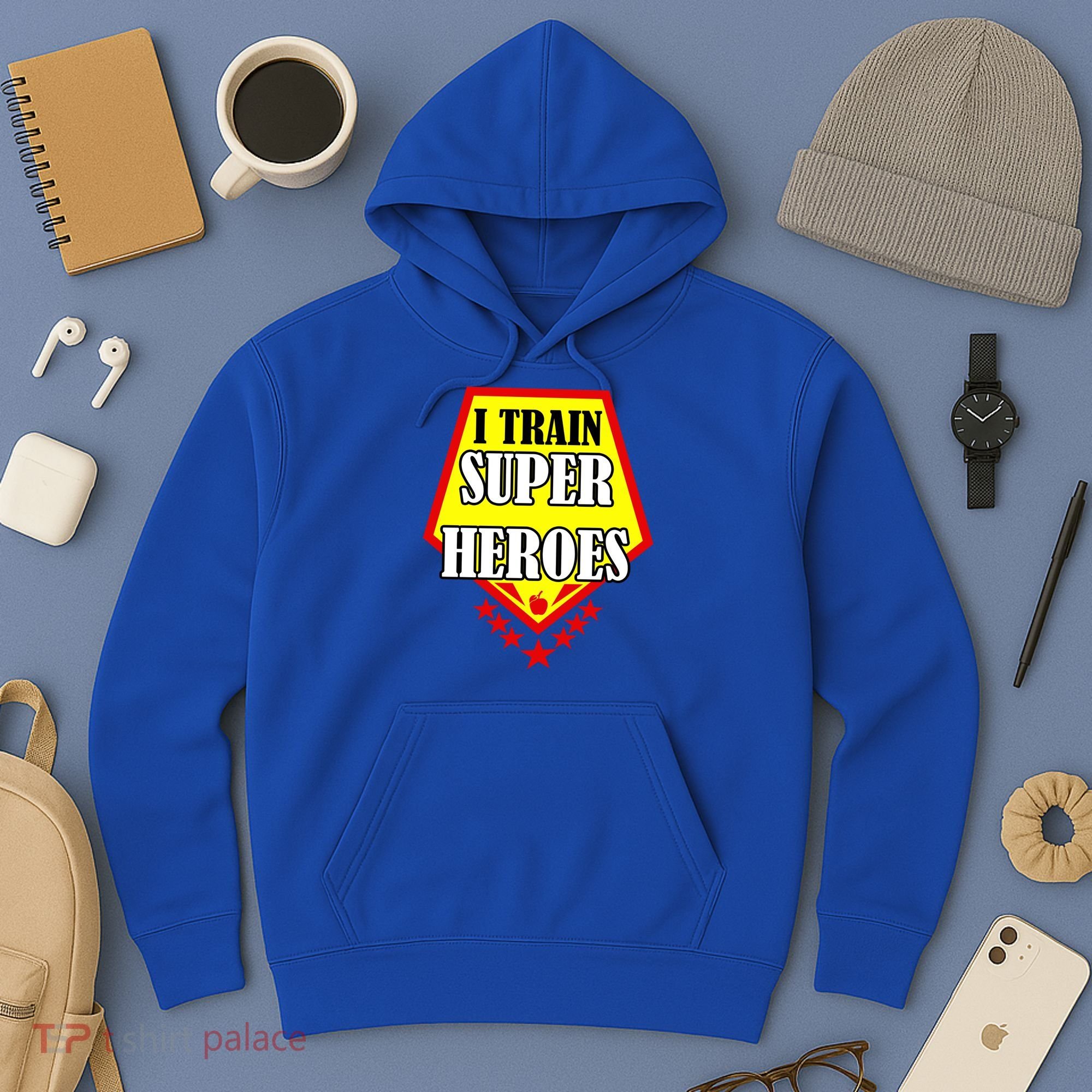 I Train Superheros Hoodie