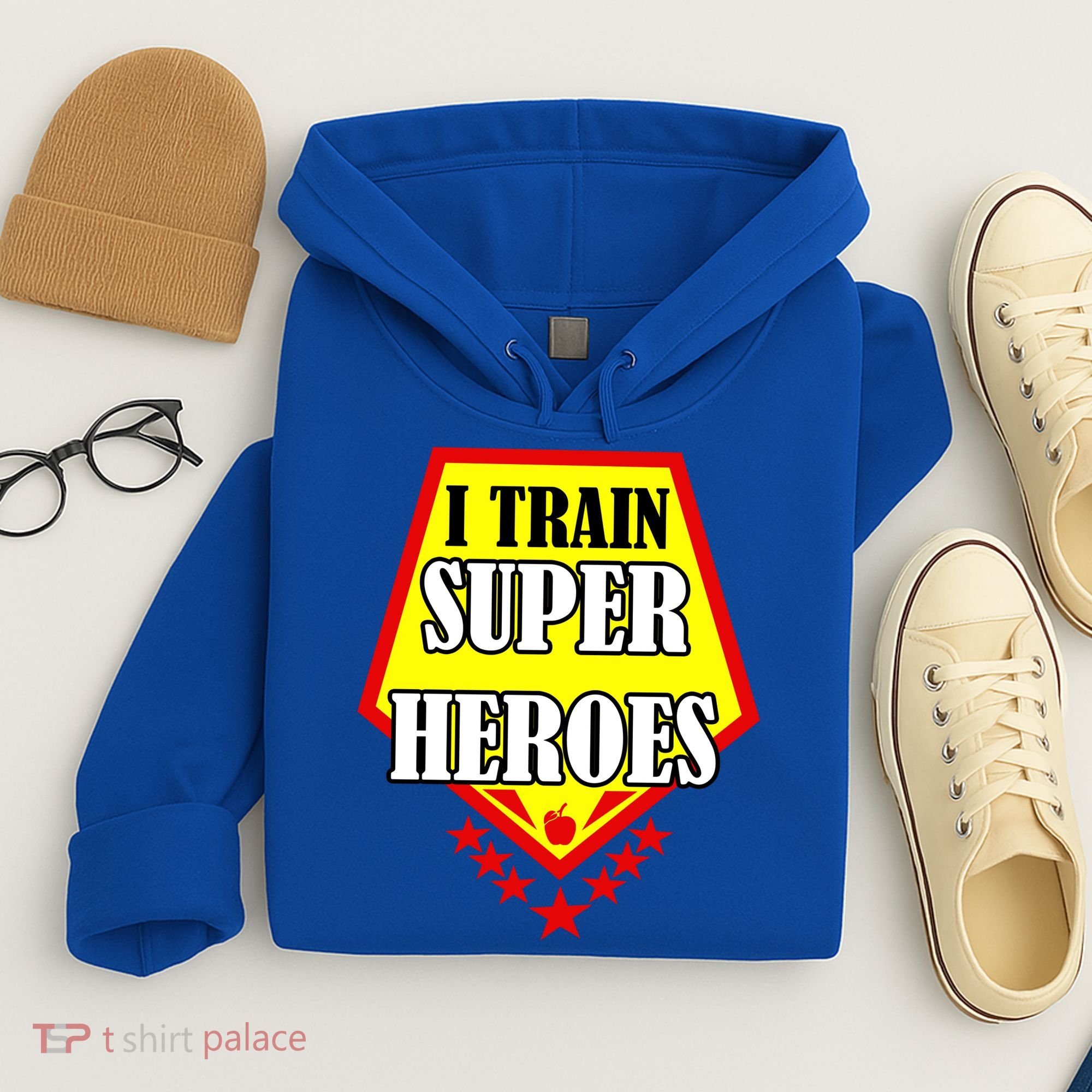 I Train Superheros Hoodie