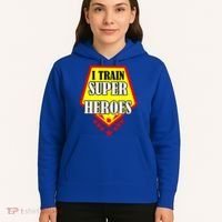 I Train Superheros Hoodie thumb 5