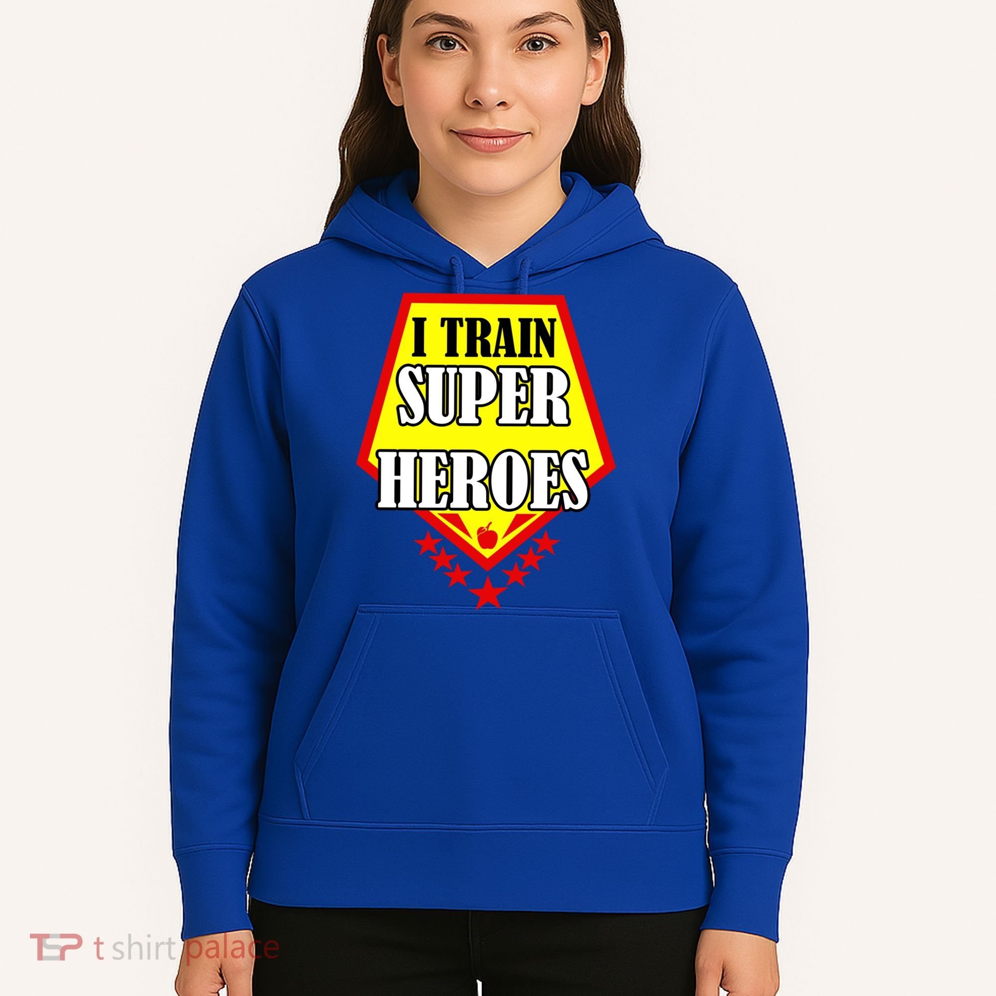 I Train Superheros Hoodie