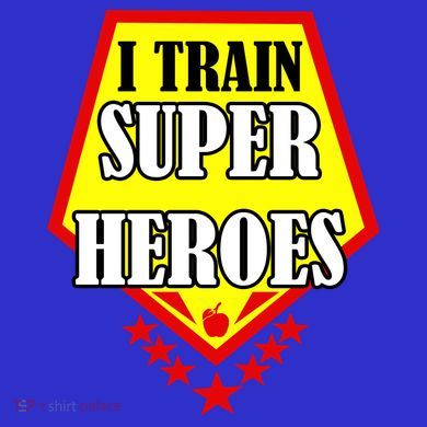 I Train Superheros Hoodie