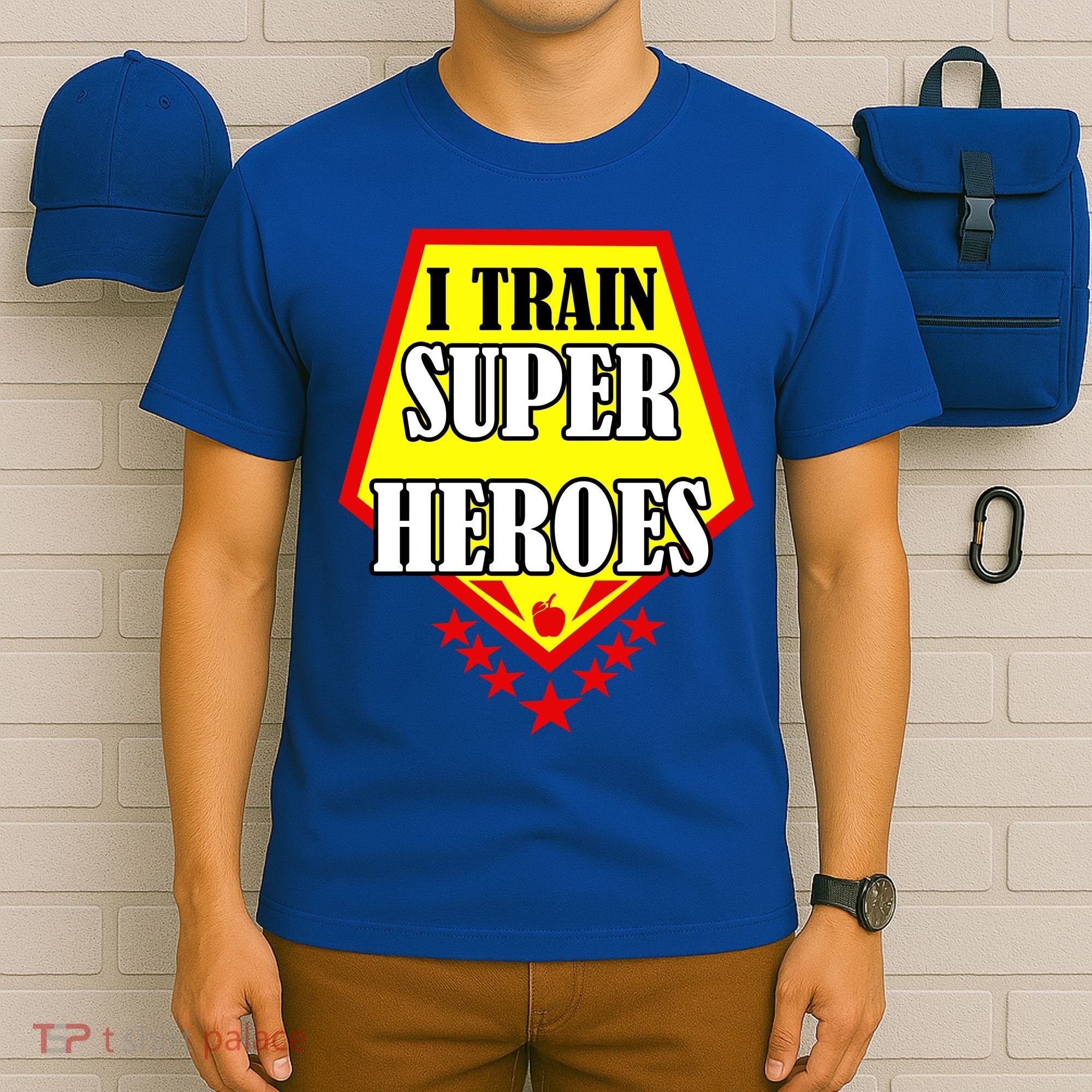 I Train Superheros T-Shirt