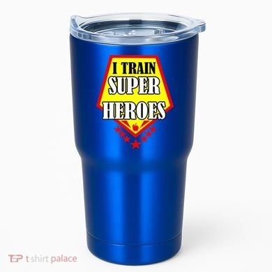 I Train Superheros Tumbler