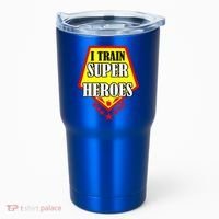 I Train Superheros Tumbler thumb 0