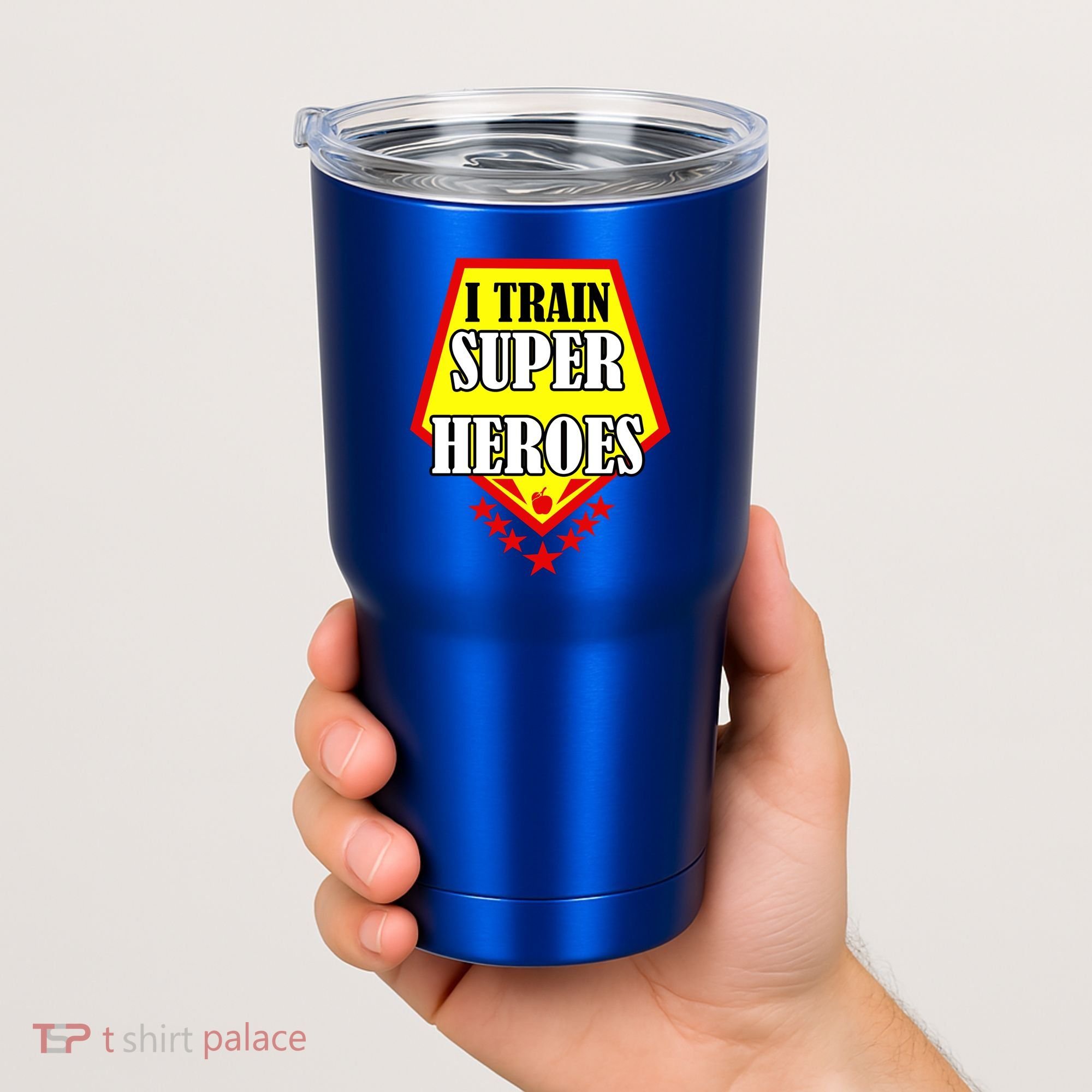 I Train Superheros Tumbler