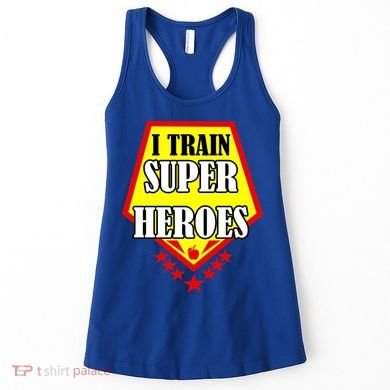 I Train Superheros Women's Tank Top