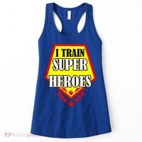 I Train Superheros Women's Tank Top thumb 0