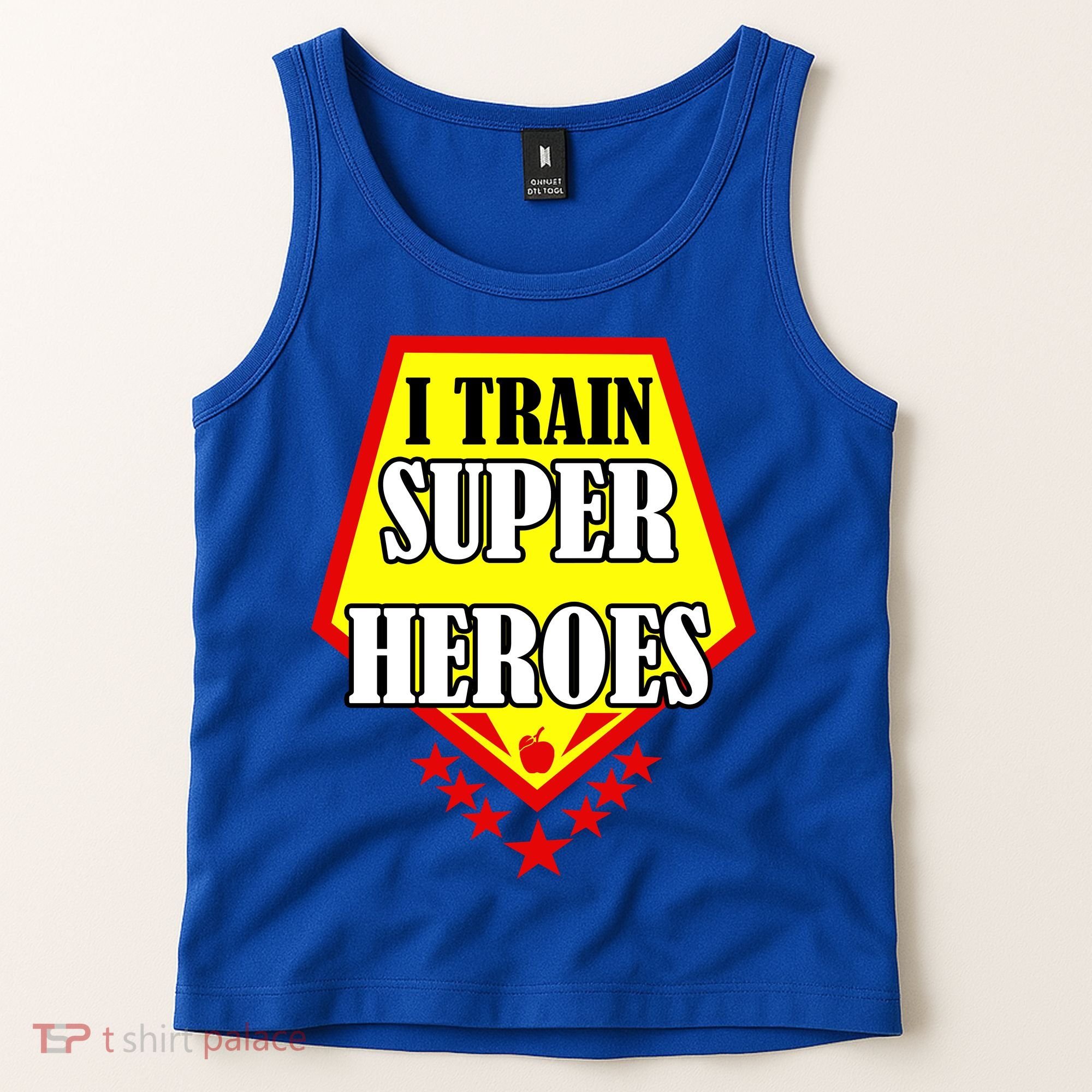 I Train Superheros Tank Top