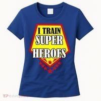 I Train Superheros Women's T-Shirt thumb 0