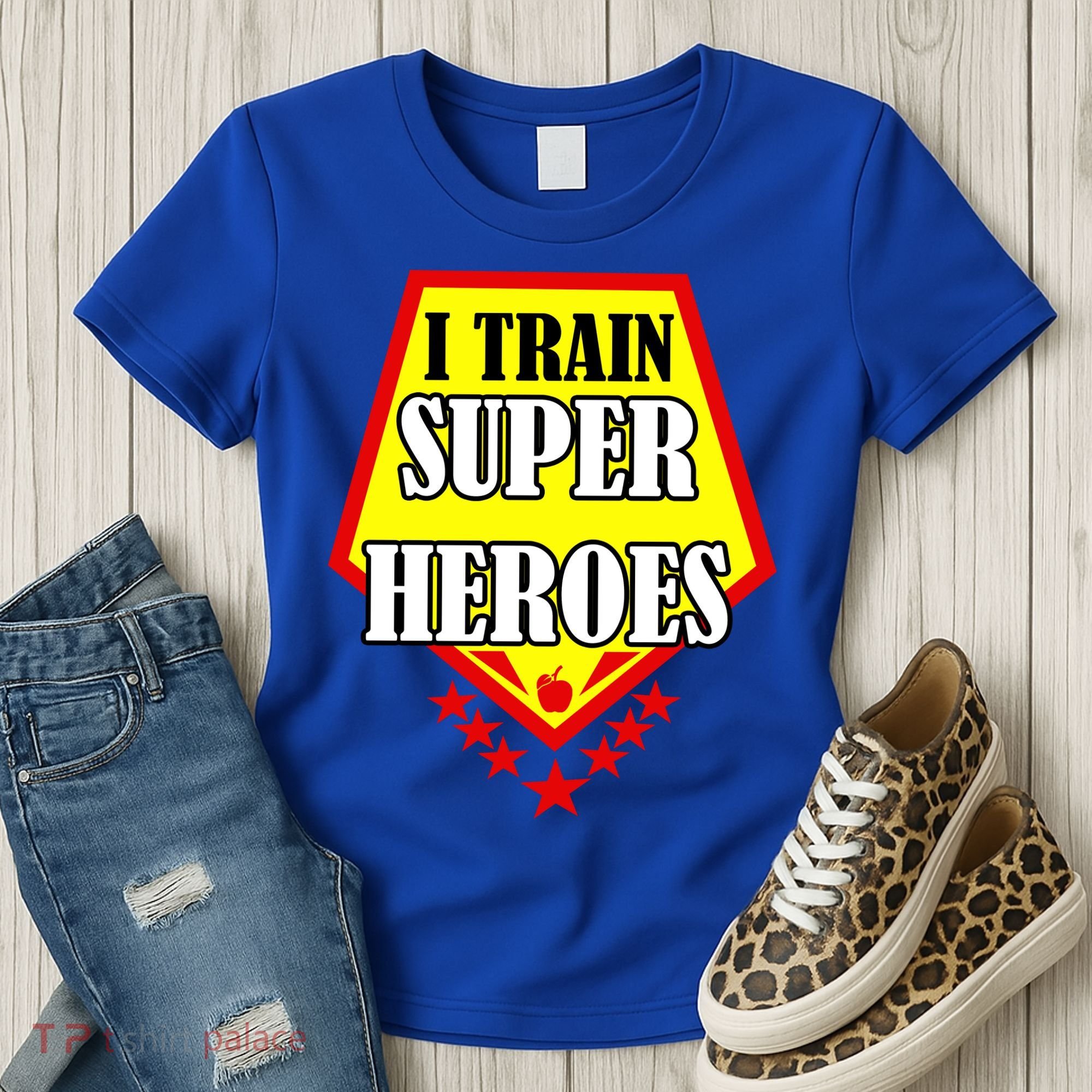 I Train Superheros Women's T-Shirt