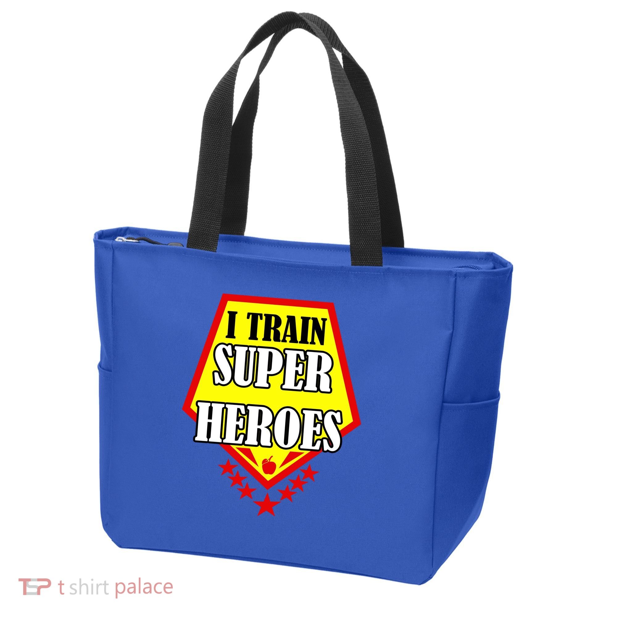I Train Superheros Bag
