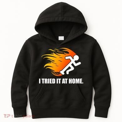 I Tried It At Home Kids Hoodie