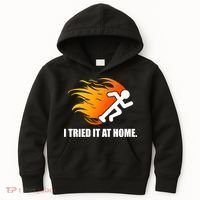 I Tried It At Home Kids Hoodie thumb 0