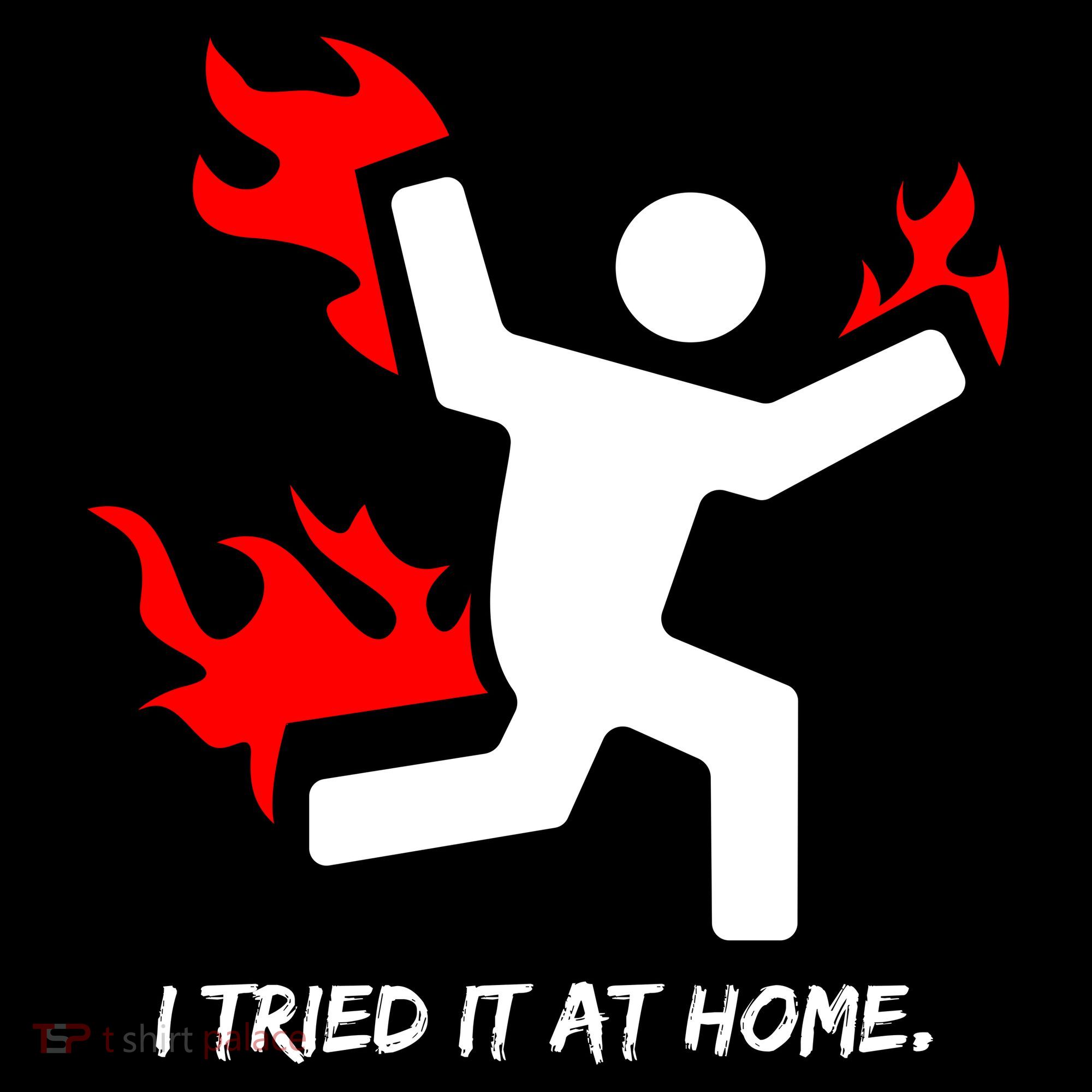 I Tried It At Home Funny Humor Ornament