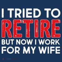 I Tried To Retire But Now I Work For My Wife Women's Hoodie thumb 2