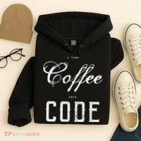 I Turn Coffee Into Code Hoodie thumb 4