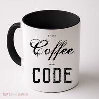 I Turn Coffee Into Code Coffee Mug thumb 0