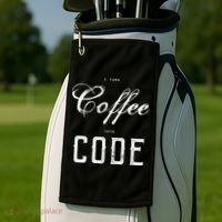 I Turn Coffee Into Code Golf Towel thumb 2