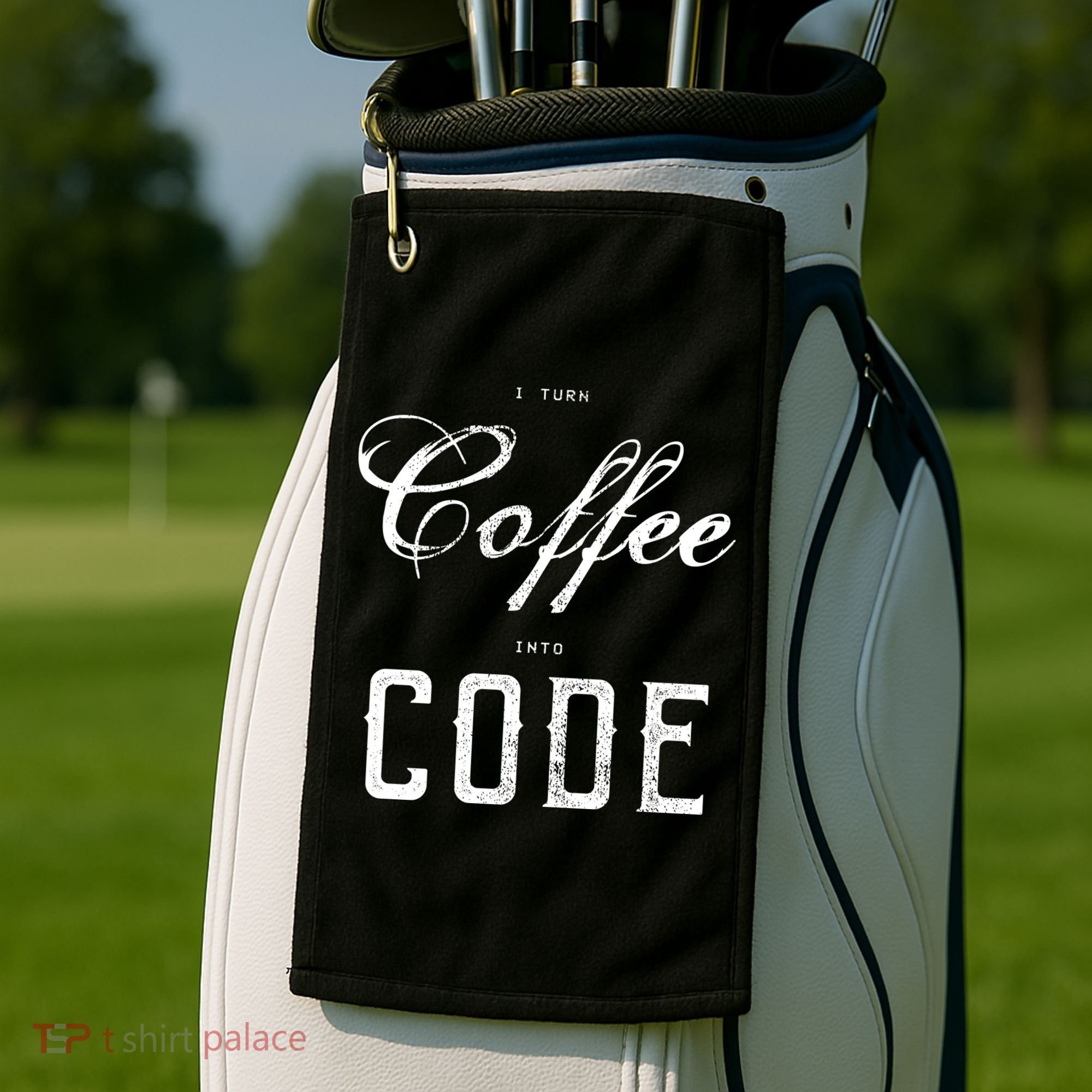 I Turn Coffee Into Code Golf Towel