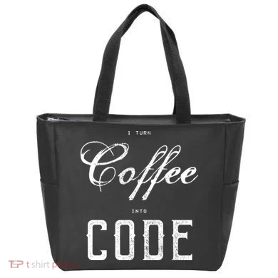 I Turn Coffee Into Code Tote Bag