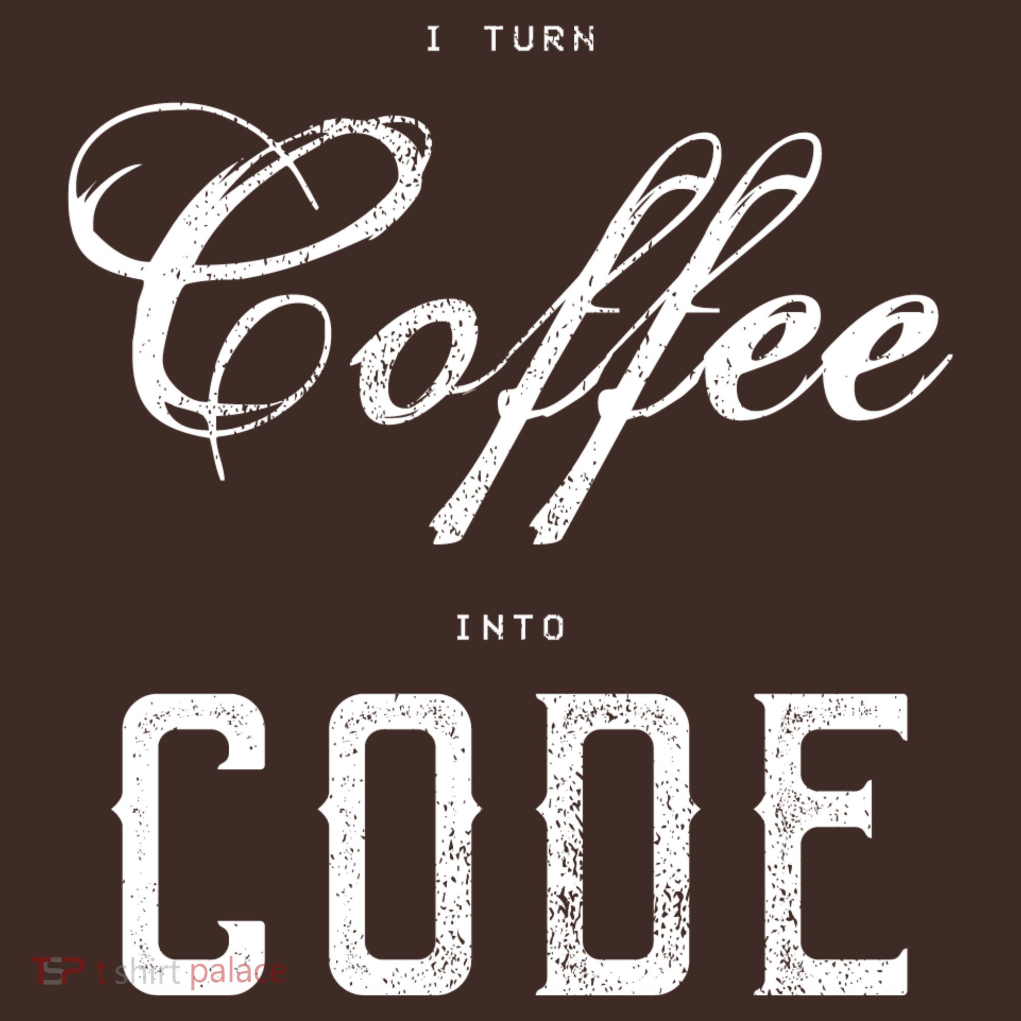 I Turn Coffee Into Code Apron