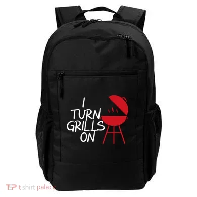 I Turn Grills On Backpack