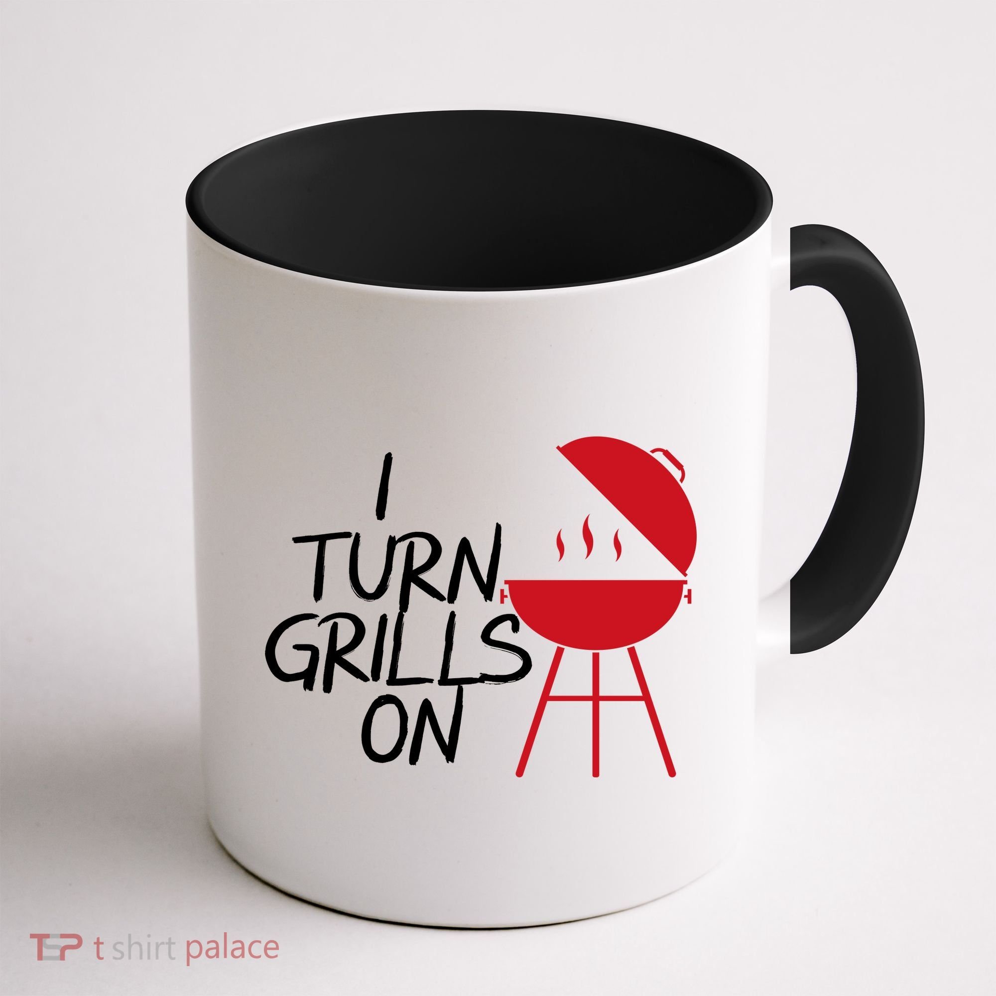 I Turn Grills On Coffee Mug