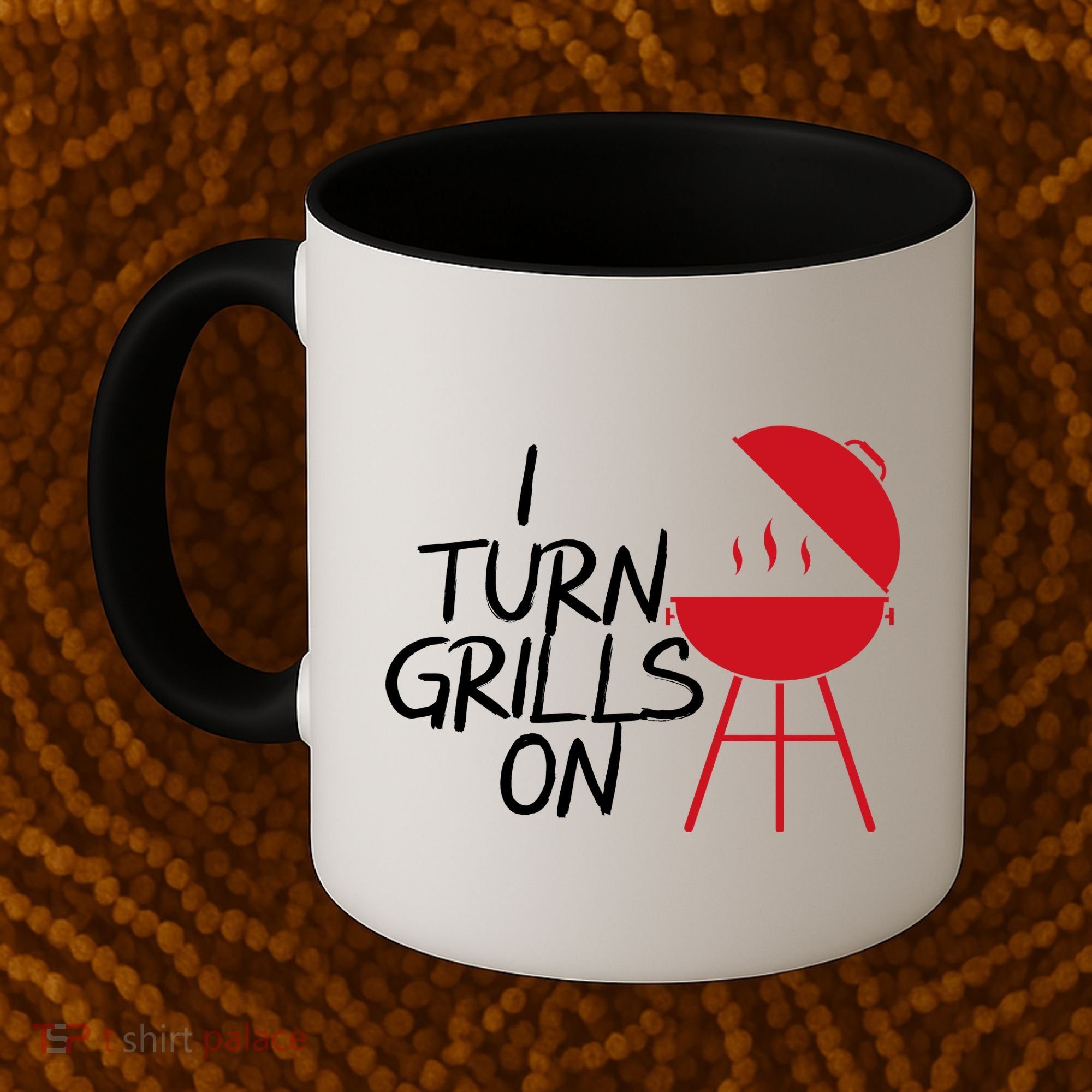 I Turn Grills On Coffee Mug