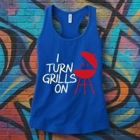 I Turn Grills On Women's Tank Top thumb 3