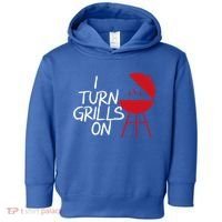 I Turn Grills On Toddler Hoodie thumb 0