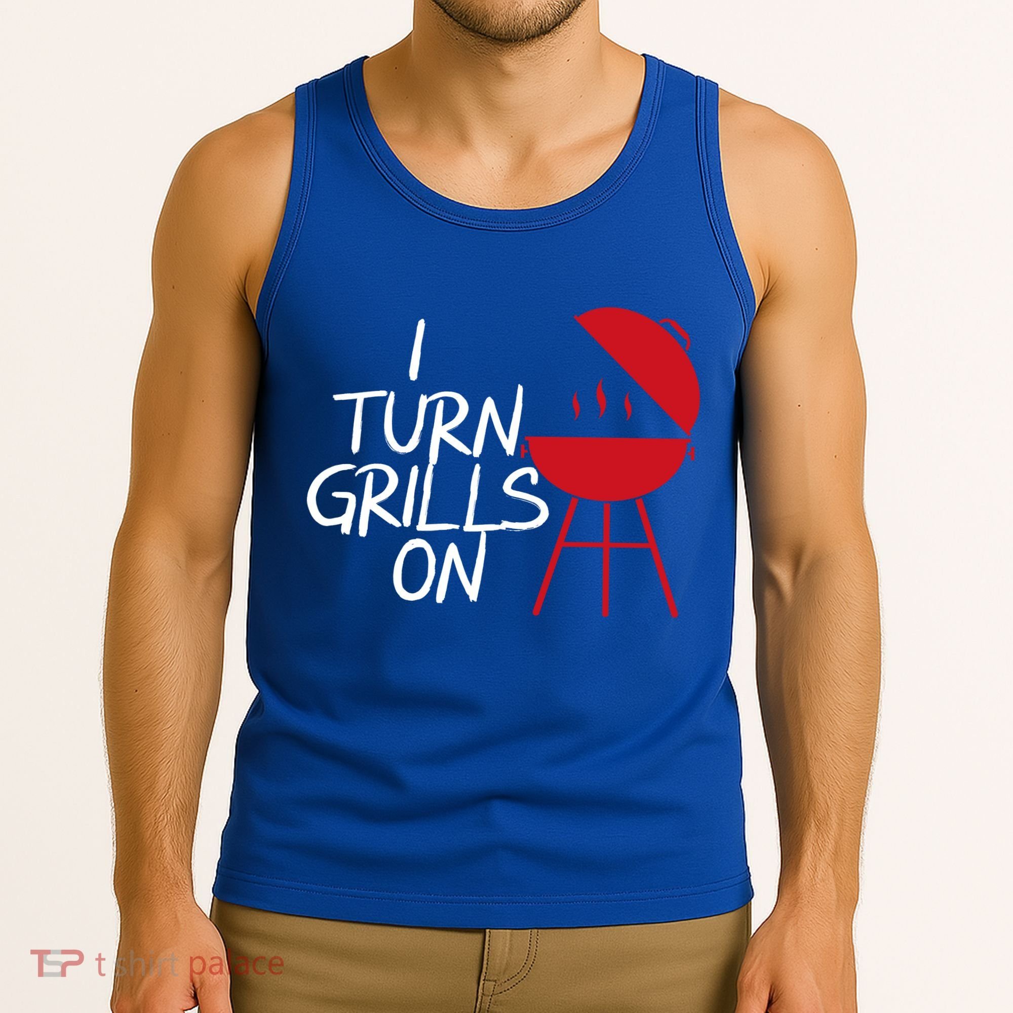 I Turn Grills On Tank Top