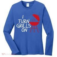I Turn Grills On Women's Long Sleeve Shirt thumb 0
