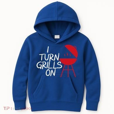 I Turn Grills On Kids Hoodie